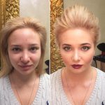 Макияж. До и после